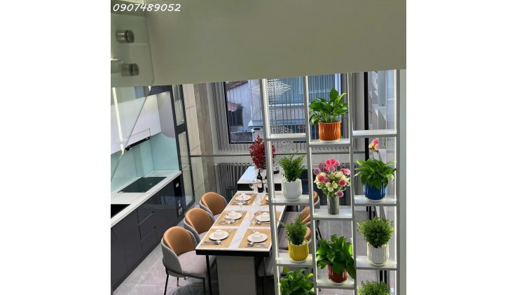 Bán nhà 40m², 6 tầng, 3PN, Gò Vấp, 8.55 tỷ, sổ hồng TẶNG NỘI THẤT